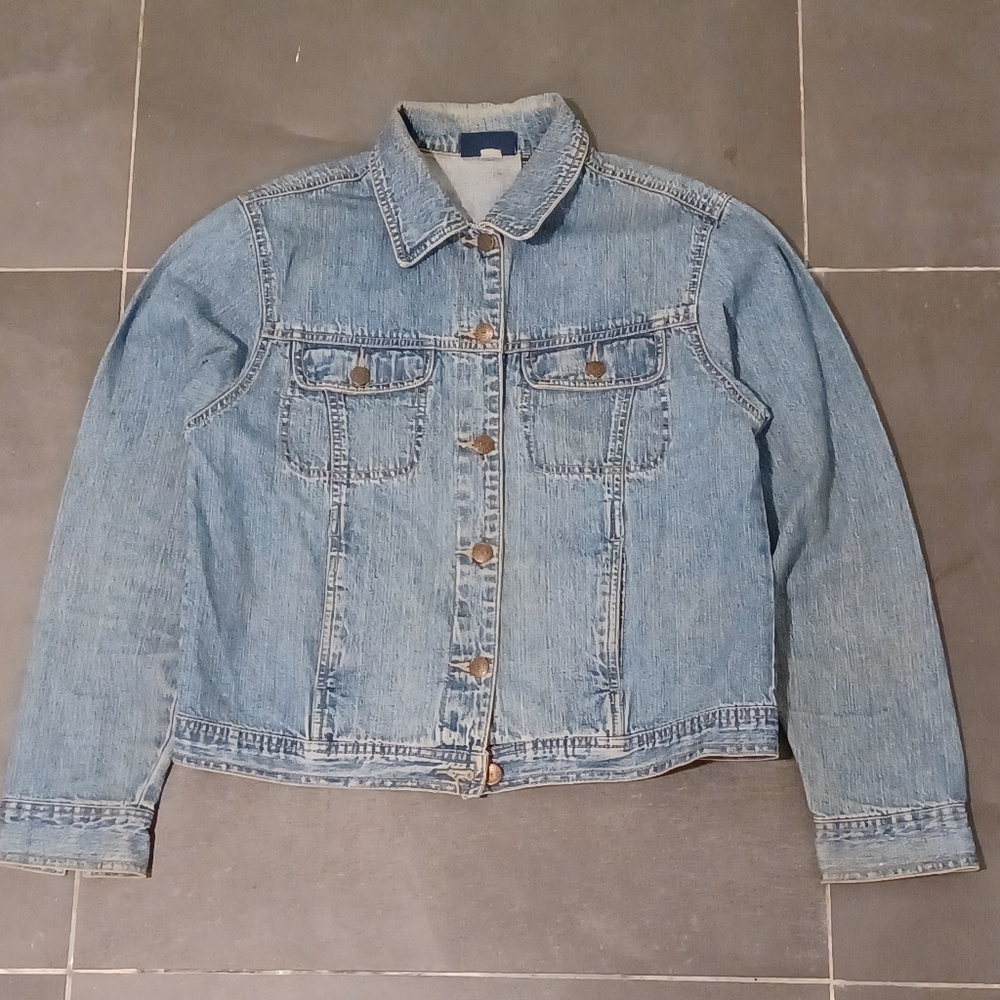 Bill Blass - Classic Denim Jacket Size M